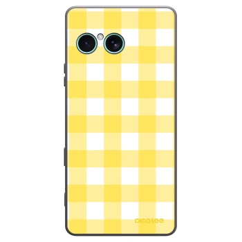 Picasee silikonowe czarne etui na Sony Xperia 10 VII - Gride lemon