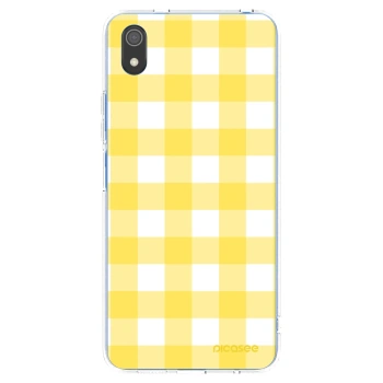 Picasee silikonowe przeźroczyste etui na Xiaomi Redmi 7A - Gride lemon