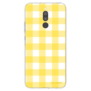 Picasee silikonowe przeźroczyste etui na Xiaomi Redmi 8 - Gride lemon