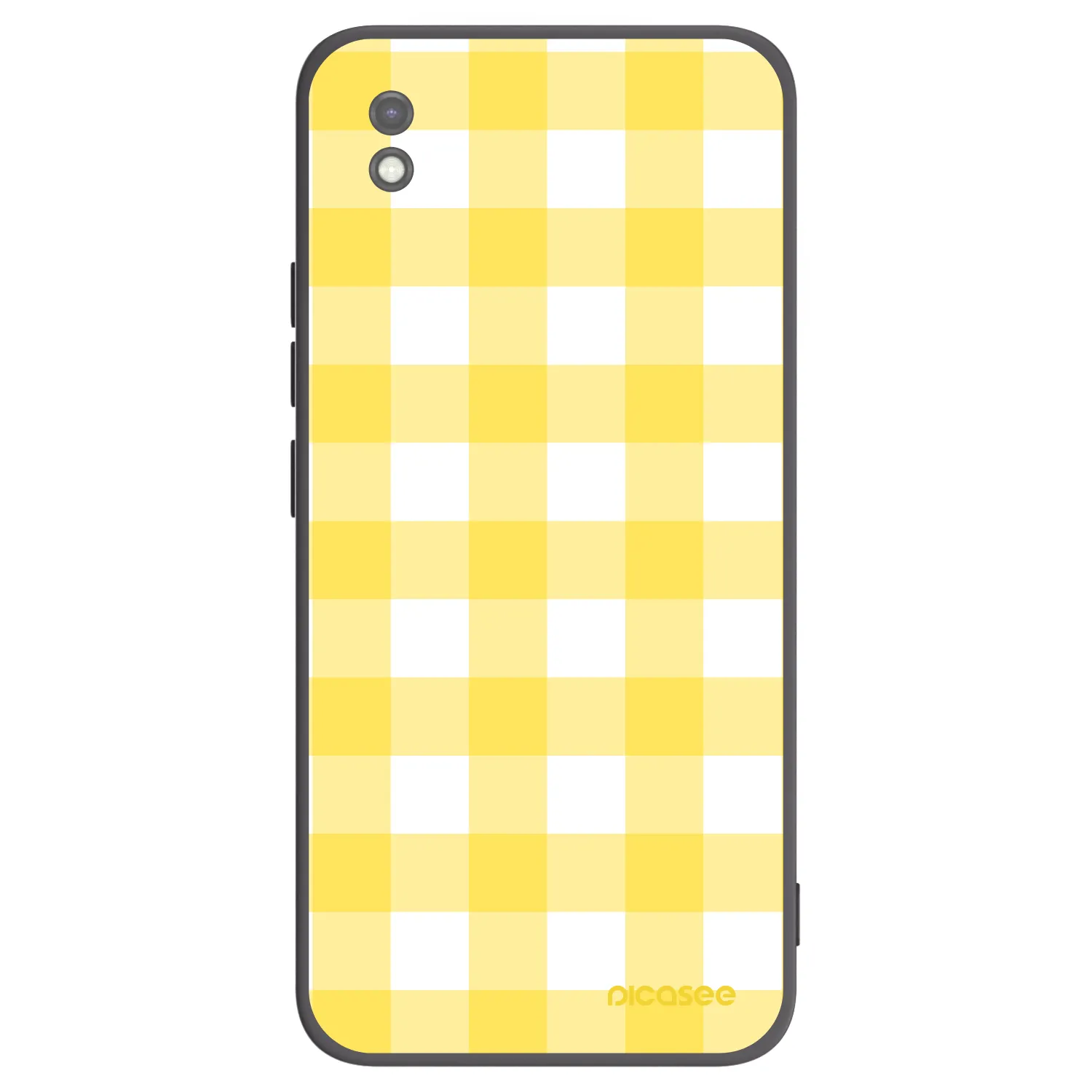 Picasee silikonowe czarne etui na Xiaomi Redmi 9AT - Gride lemon