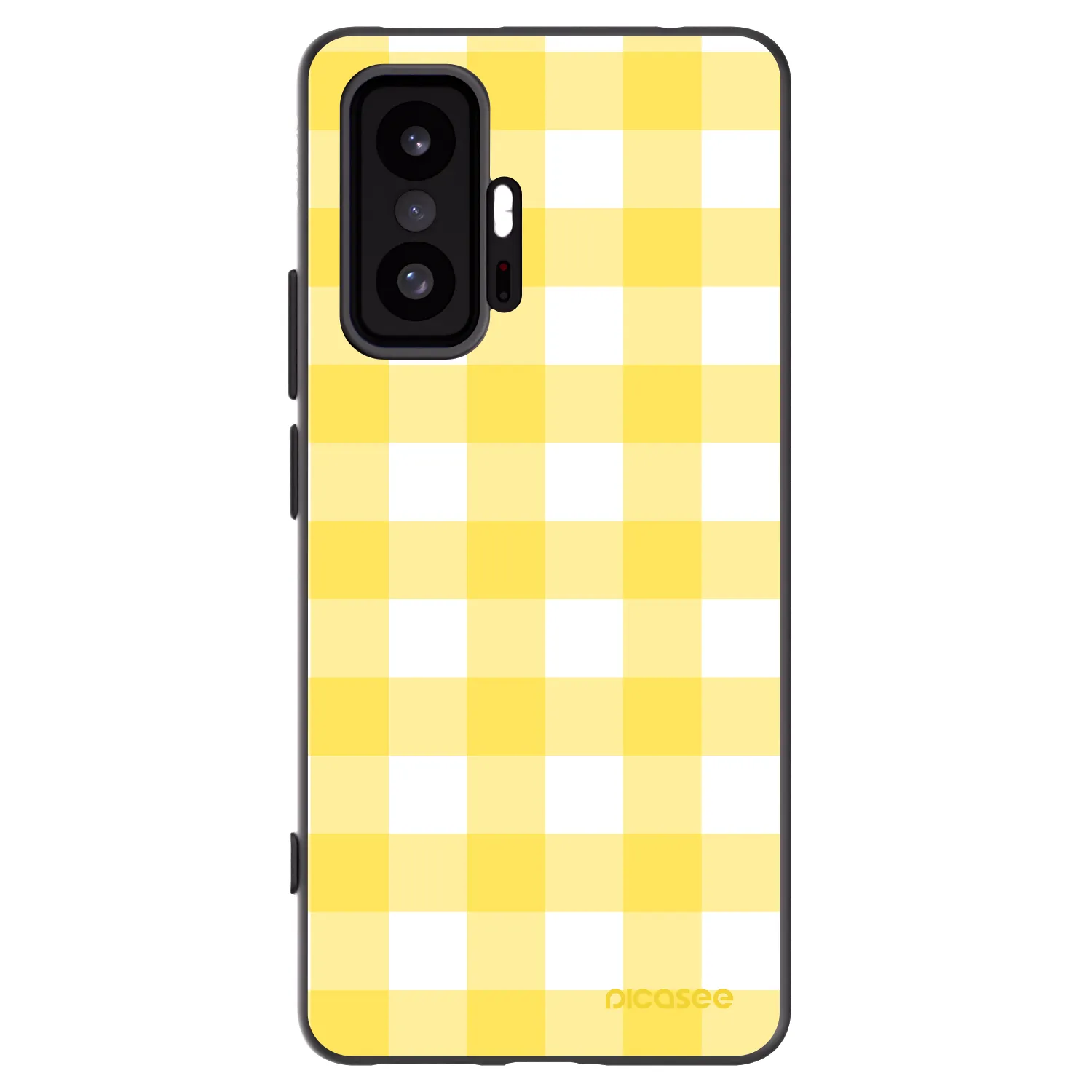 Picasee silikonowe czarne etui na Xiaomi 11T - Gride lemon