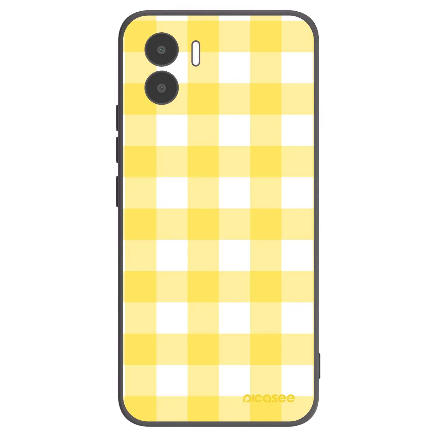 Picasee silikonowe czarne etui na Xiaomi Redmi A1 - Gride lemon