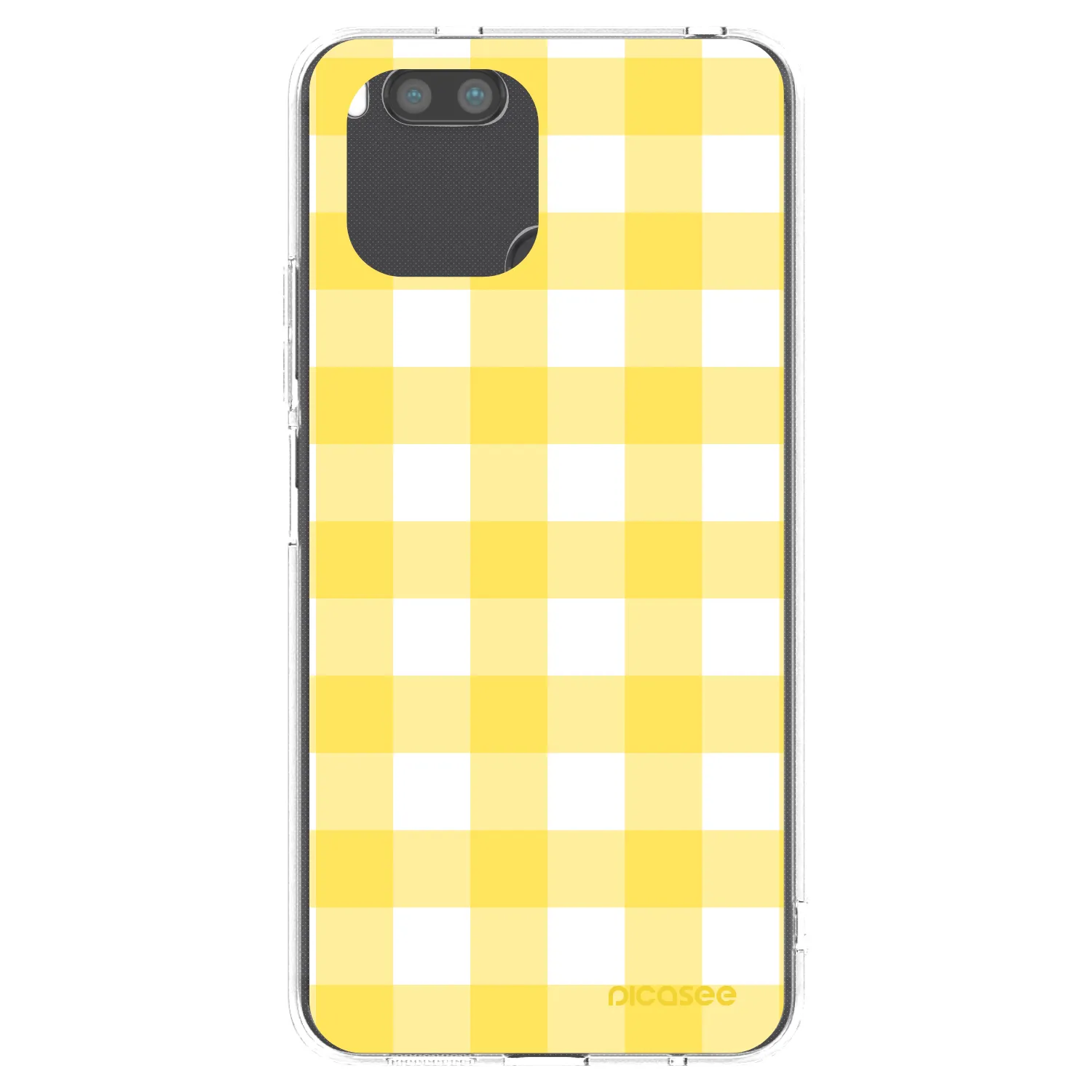 Picasee silikonowe przeźroczyste etui na Xiaomi Redmi A1 - Gride lemon