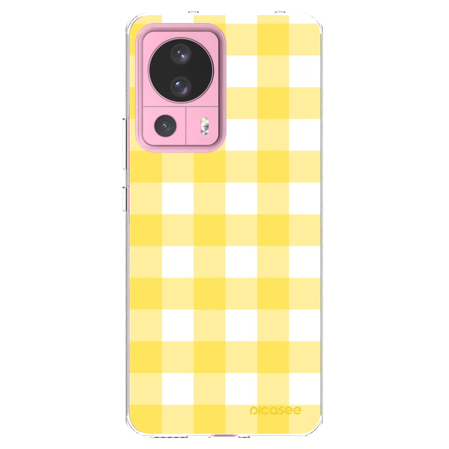 Picasee silikonowe przeźroczyste etui na Xiaomi 13 Lite - Gride lemon