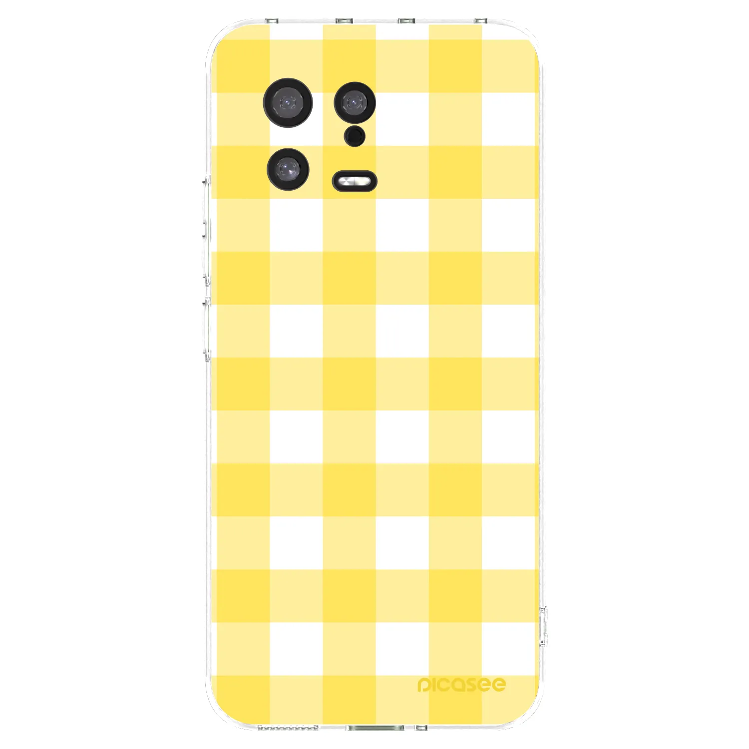 Picasee silikonowe przeźroczyste etui na Xiaomi 13 - Gride lemon