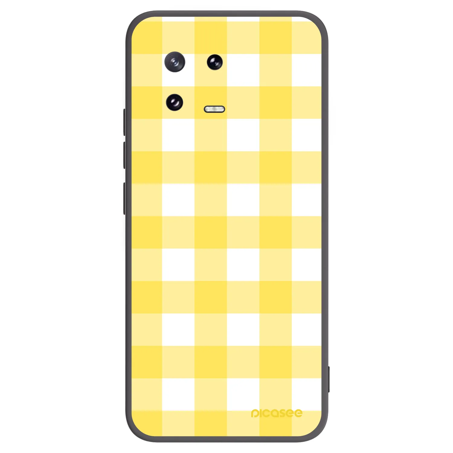 Picasee silikonowe czarne etui na Xiaomi 13 Pro - Gride lemon
