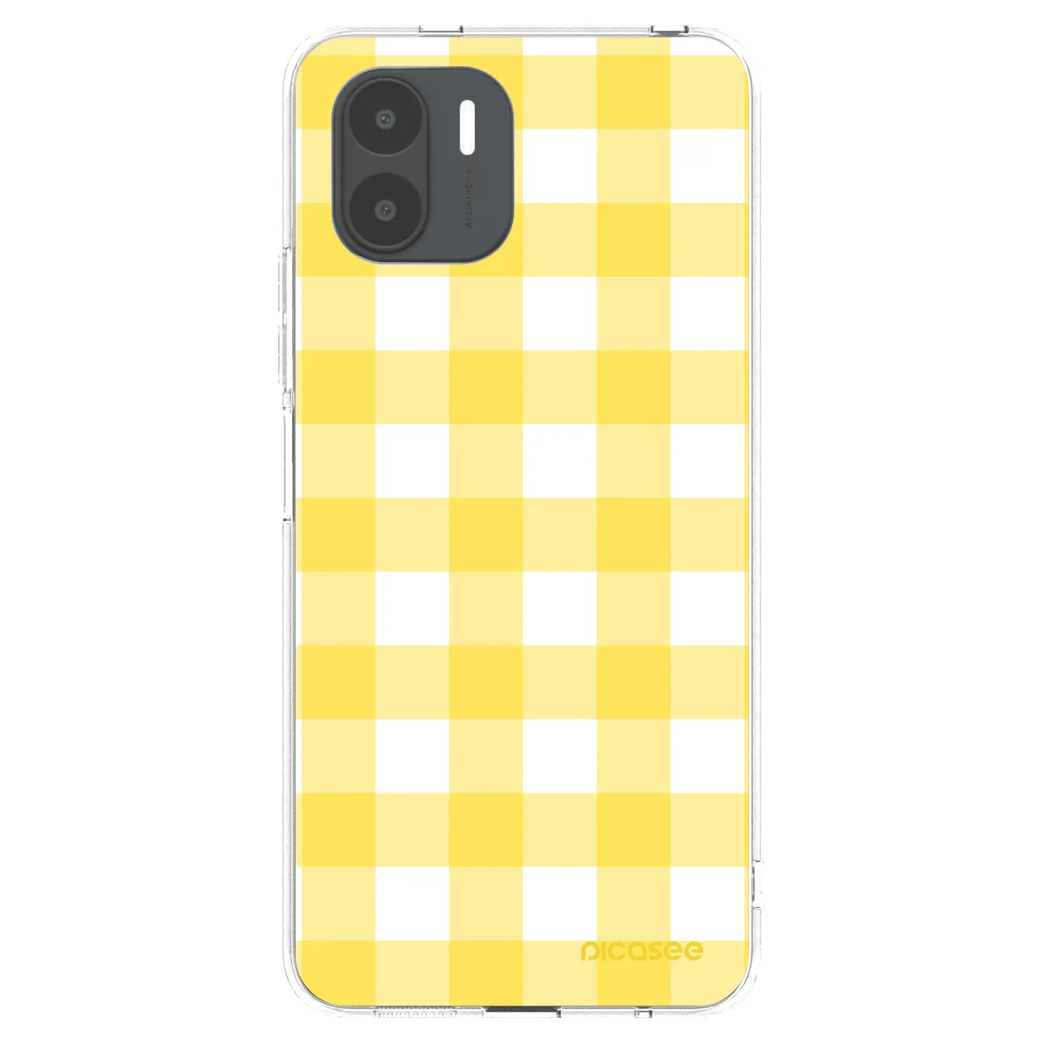 Picasee silikonowe przeźroczyste etui na Xiaomi Redmi A2 - Gride lemon