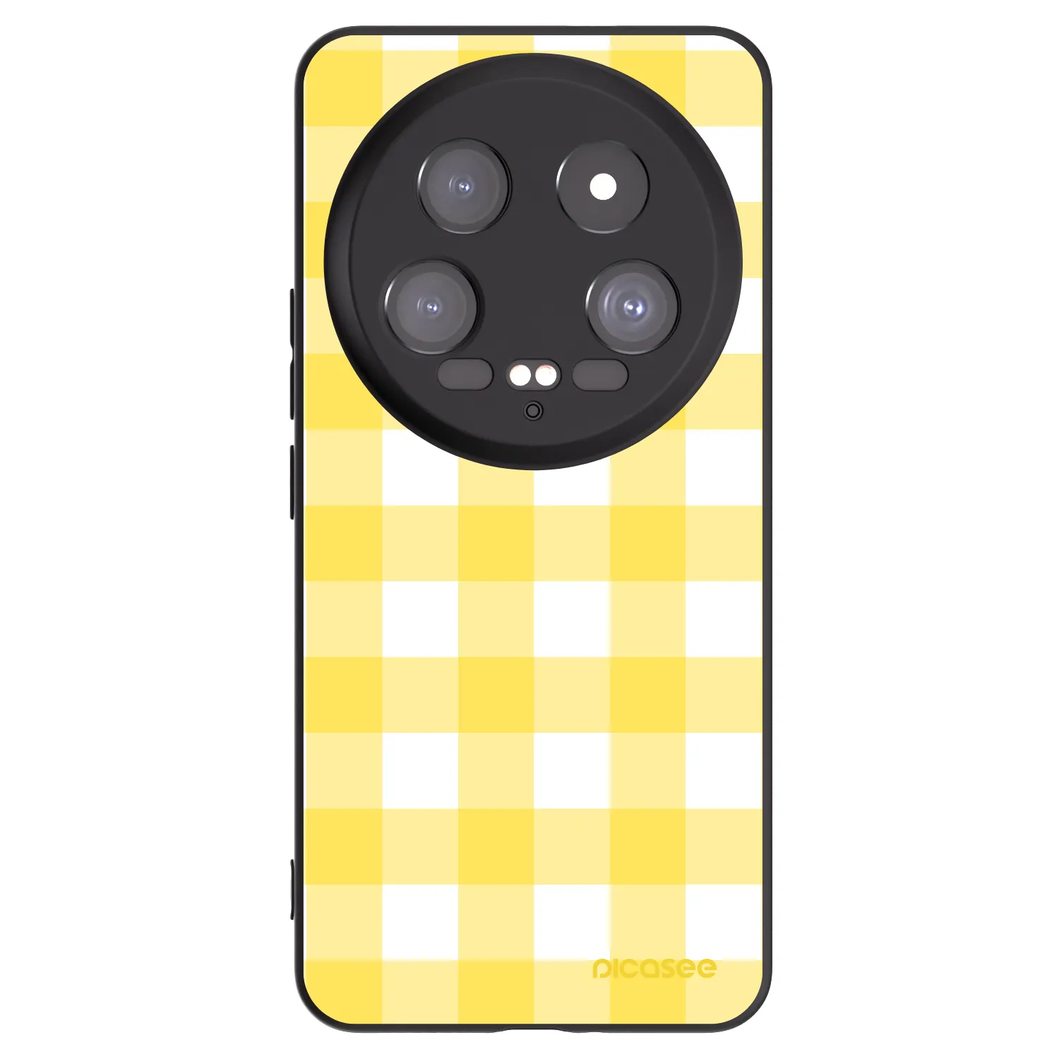 Picasee silikonowe czarne etui na Xiaomi 14 Ultra - Gride lemon