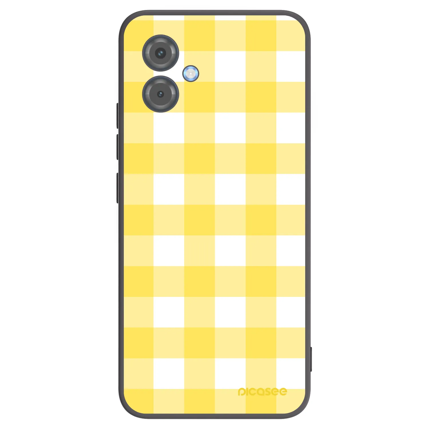 Picasee silikonowe czarne etui na Motorola Moto G14 - Gride lemon
