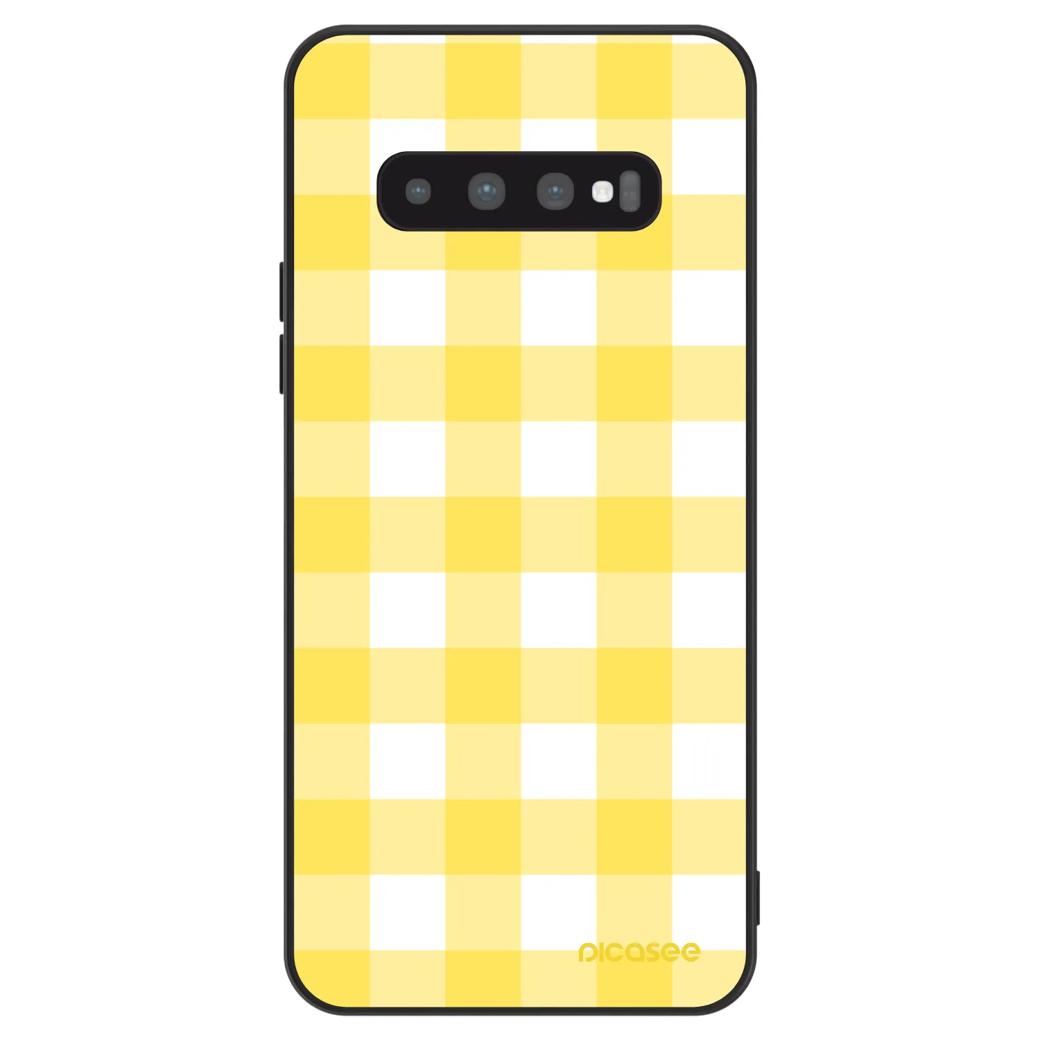 Picasee ULTIMATE CASE na Samsung Galaxy S10 Plus G975 - Gride lemon