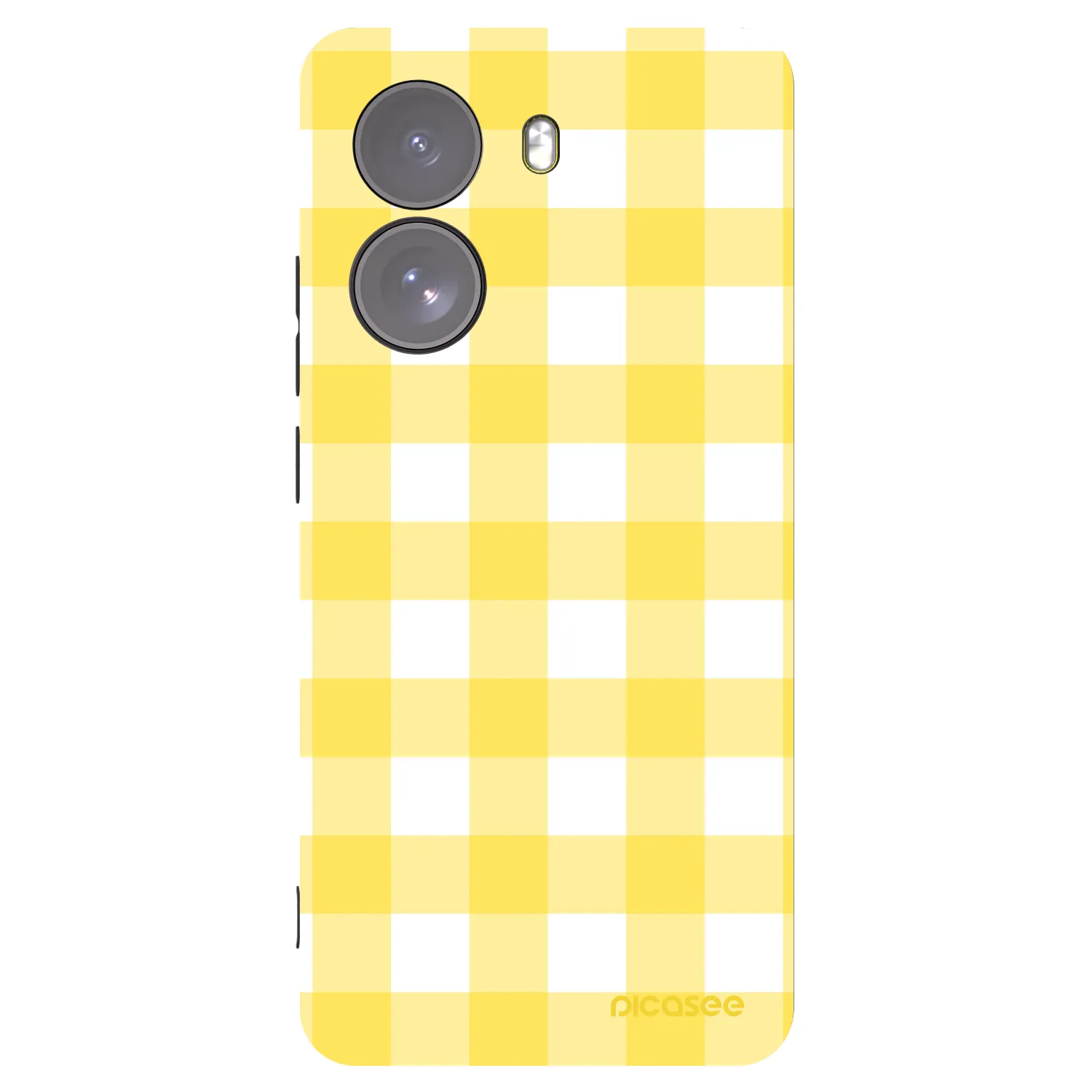 Picasee silikonowe czarne etui na Xiaomi Poco X7 - Gride lemon