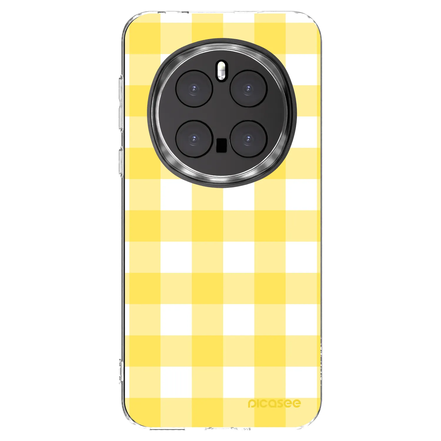 Picasee silikonowe przeźroczyste etui na Honor Magic7 Pro 5G - Gride lemon