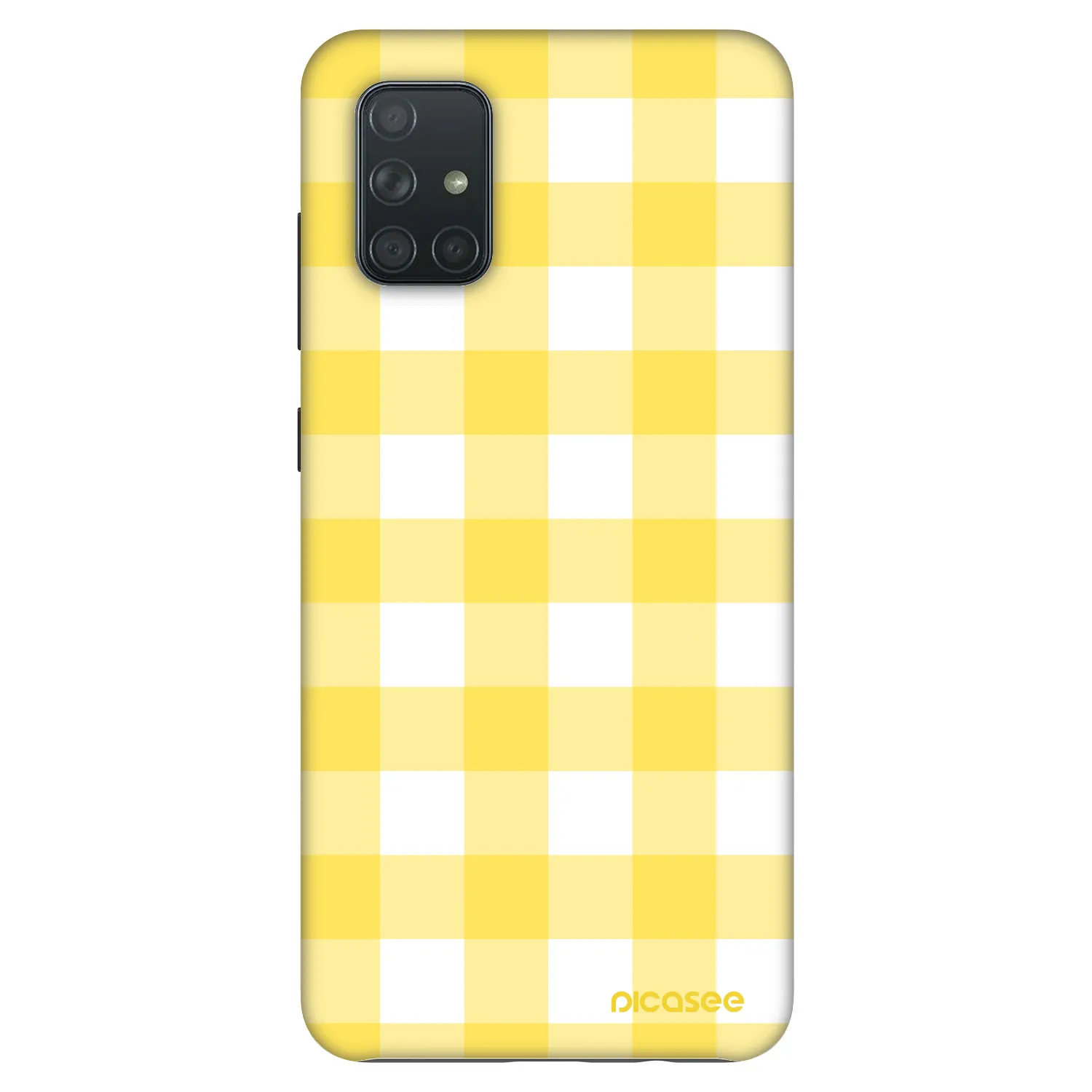 Picasee Fashion Case na Samsung Galaxy A71 A715F - Gride lemon