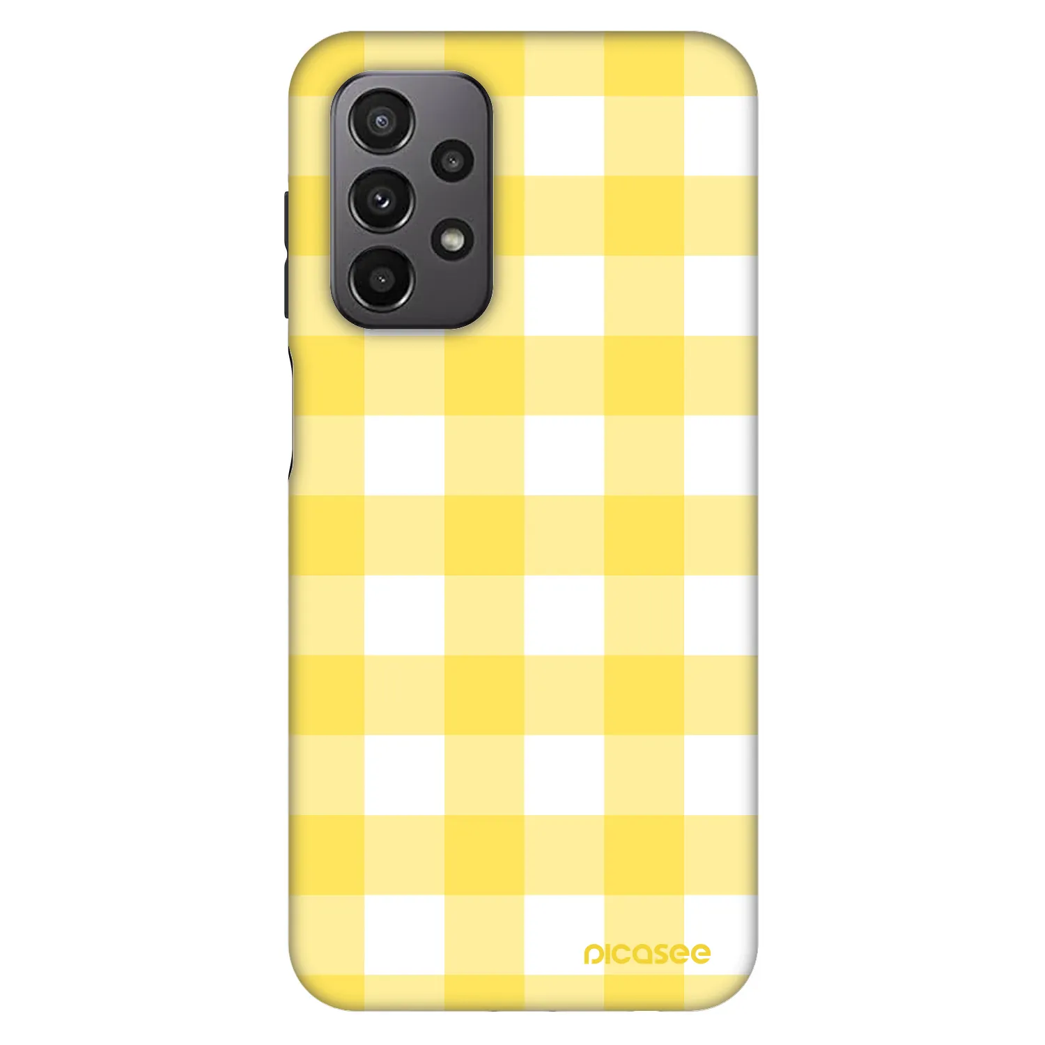 Picasee Fashion Case na Samsung Galaxy A23 A235F 4G - Gride lemon