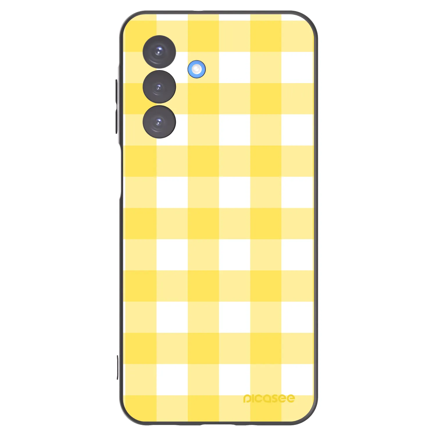 Picasee silikonowe czarne etui na Samsung Galaxy A17 5G - Gride lemon