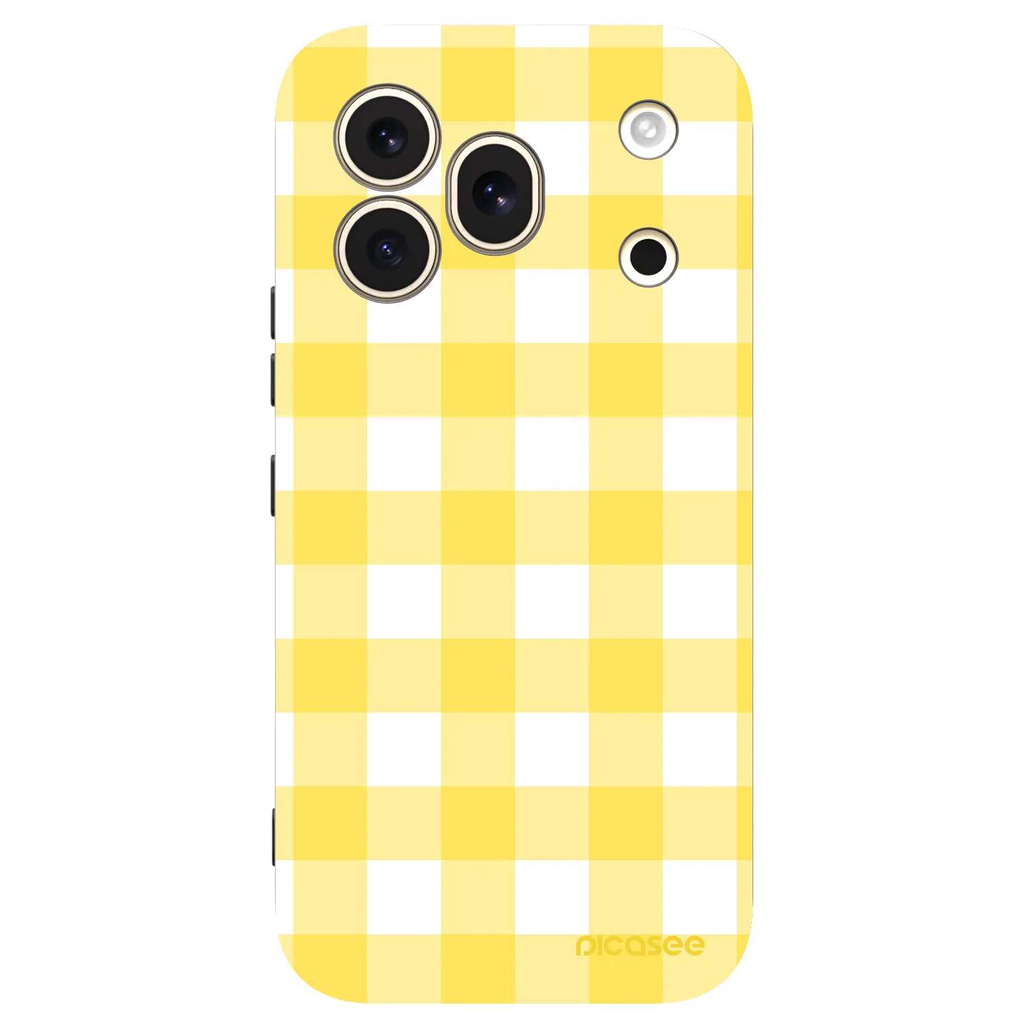 Picasee silikonowe czarne etui na Honor 600 Pro - Gride lemon
