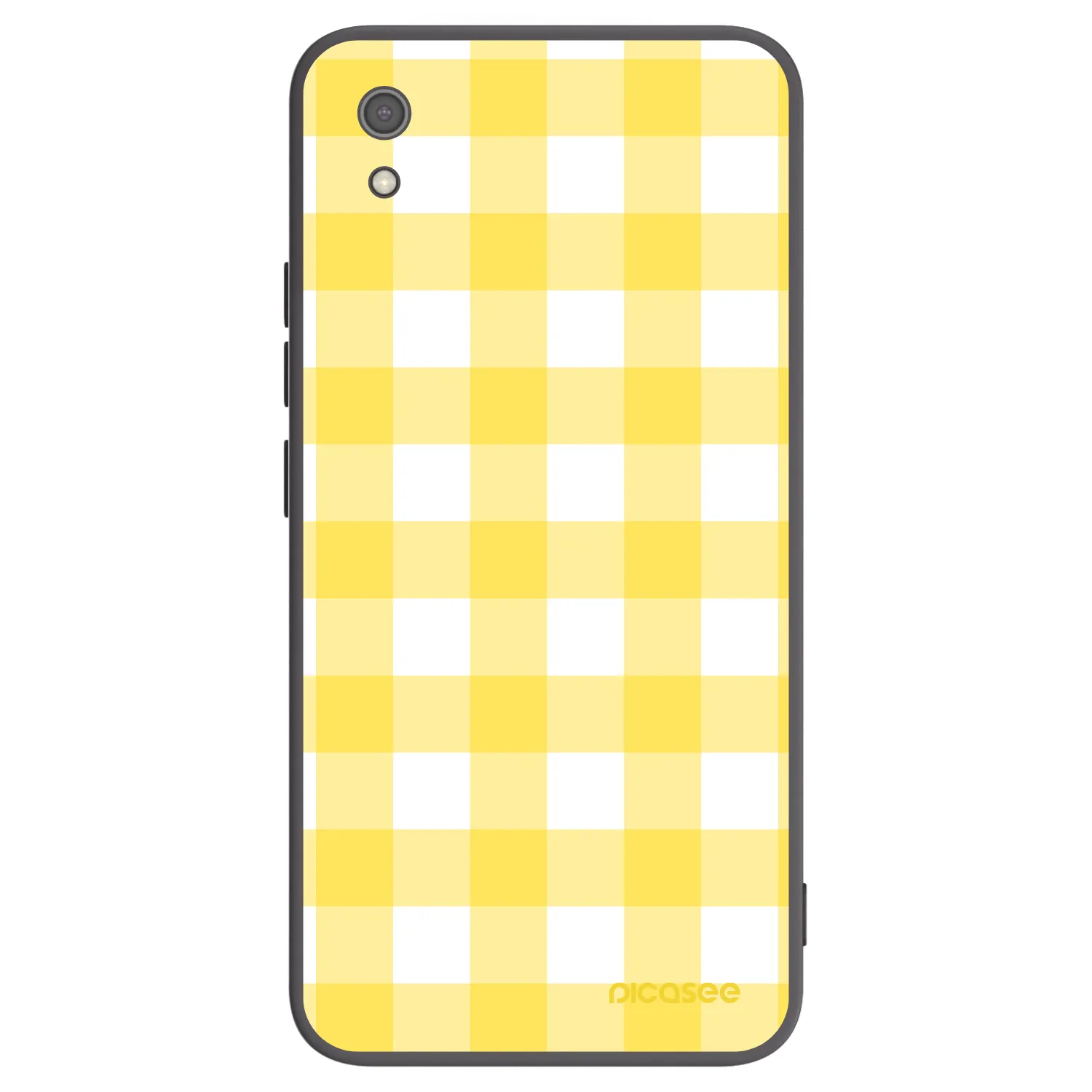 Picasee silikonowe czarne etui na Xiaomi Redmi 7A - Gride lemon