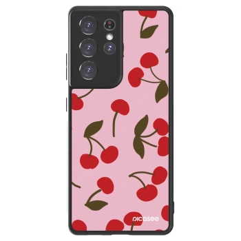 Picasee ULTIMATE CASE na Samsung Galaxy S21 Ultra 5G G998B - Cherry