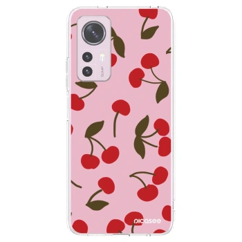 Picasee silikonowe przeźroczyste etui na Xiaomi 12 - Cherry