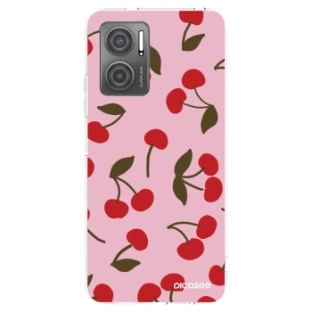 Picasee silikonowe przeźroczyste etui na Xiaomi Redmi 10 5G - Cherry