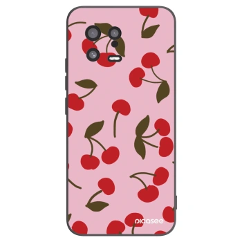 Picasee silikonowe czarne etui na Xiaomi 13 - Cherry