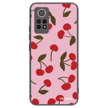 Picasee silikonowe czarne etui na Xiaomi Redmi Note 12 Pro 4G - Cherry