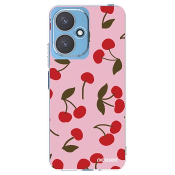 Picasee silikonowe przeźroczyste etui na Xiaomi Redmi 13C 5G - Cherry