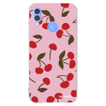 Picasee silikonowe przeźroczyste etui na Huawei P Smart 2019 - Cherry