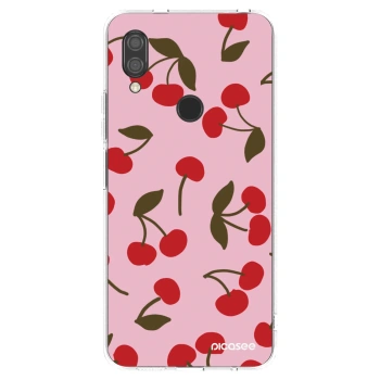 Picasee silikonowe przeźroczyste etui na Xiaomi Redmi 7 - Cherry