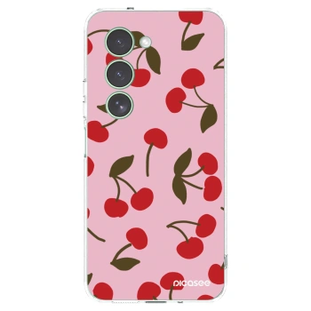 Picasee silikonowe przeźroczyste etui na Xiaomi Redmi 15 5G - Cherry
