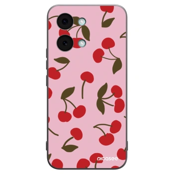 Picasee silikonowe czarne etui na Xiaomi Poco X8 Pro Max - Cherry