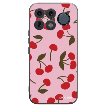 Picasee silikonowe czarne etui na Xiaomi Poco F8 Ultra - Cherry