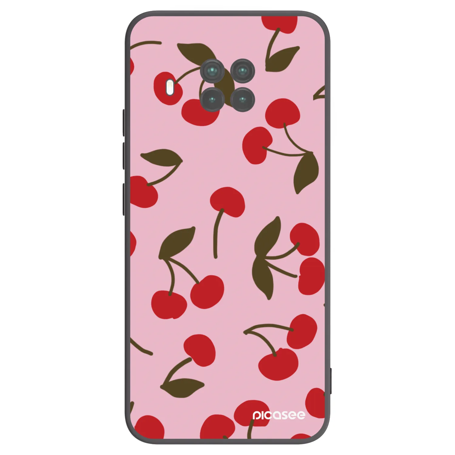 Picasee silikonowe czarne etui na Xiaomi Mi 10T Lite - Cherry