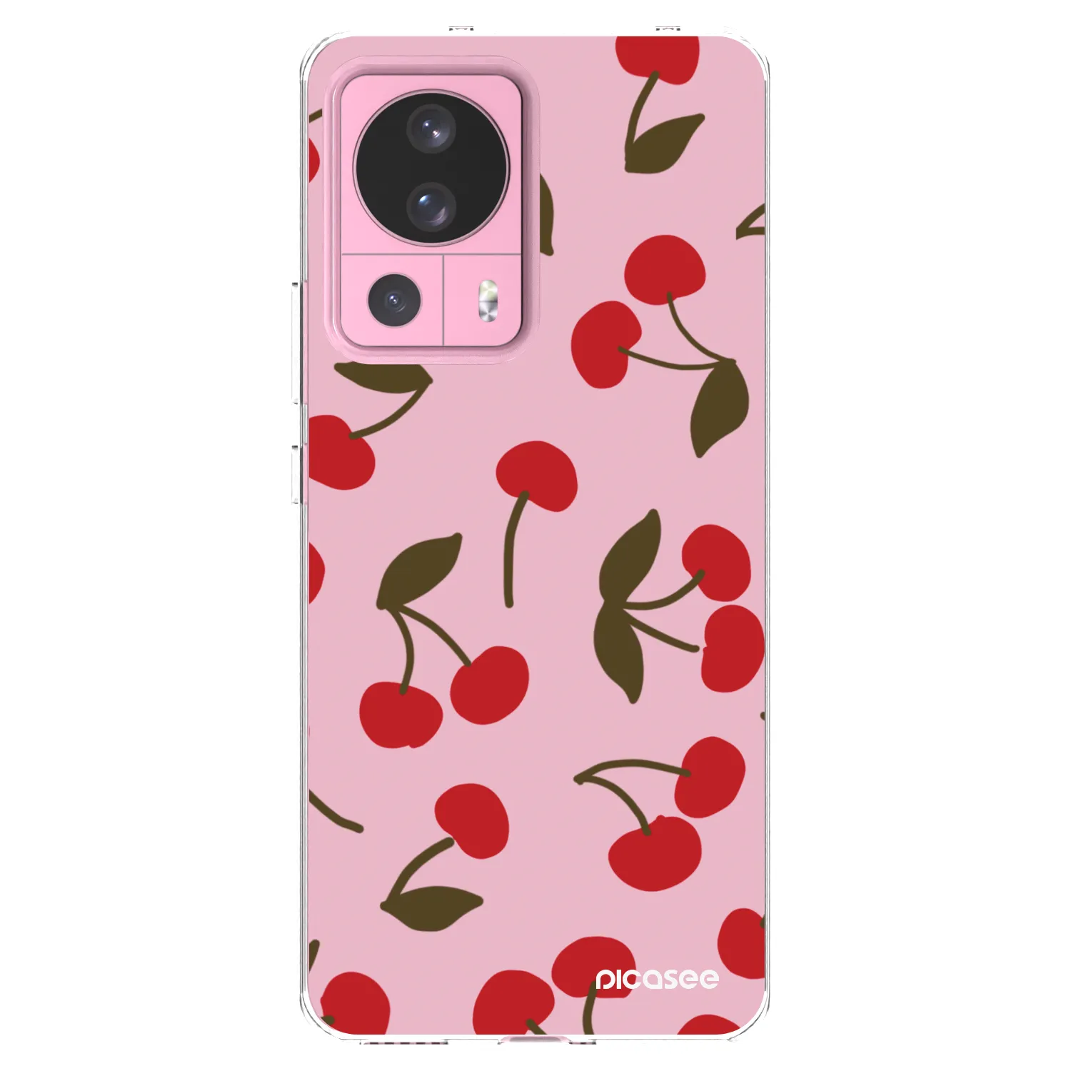 Picasee silikonowe przeźroczyste etui na Xiaomi 13 Lite - Cherry