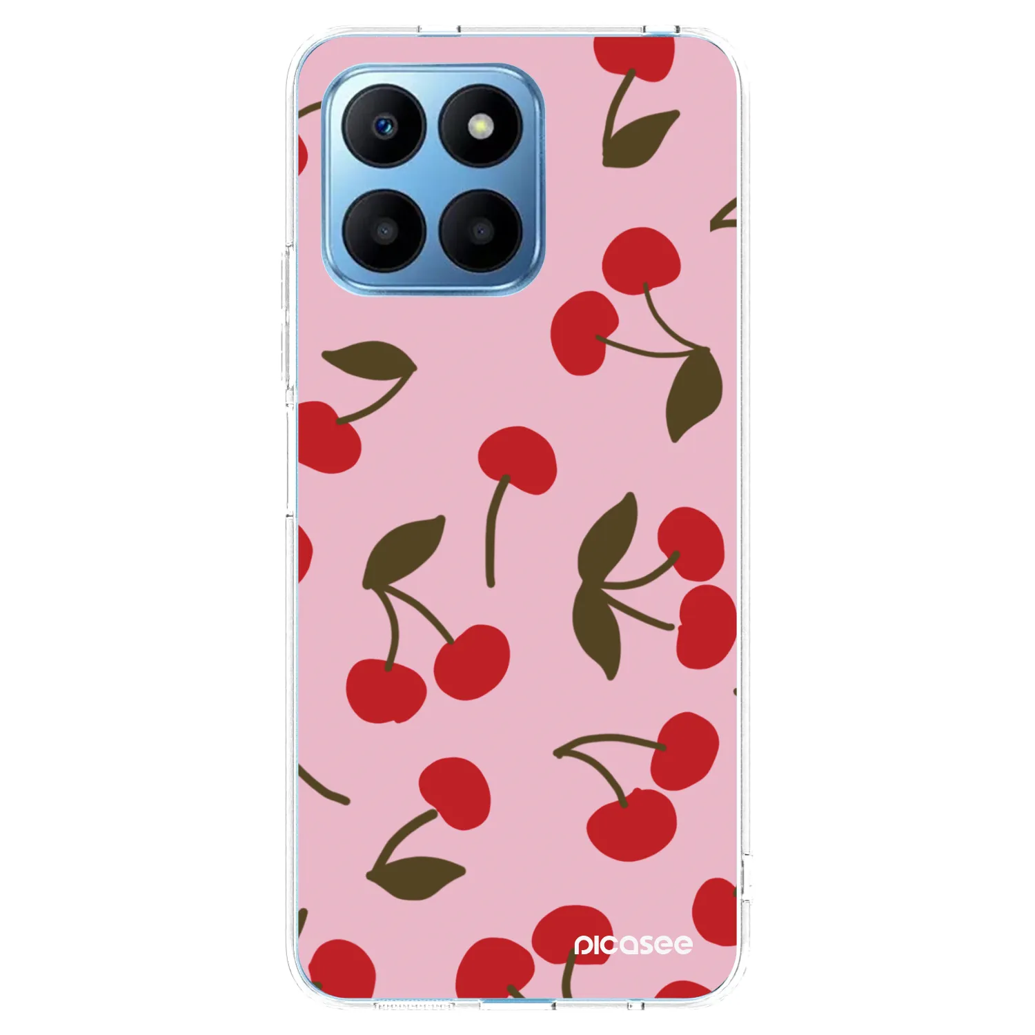 Picasee silikonowe przeźroczyste etui na Honor 70 Lite - Cherry