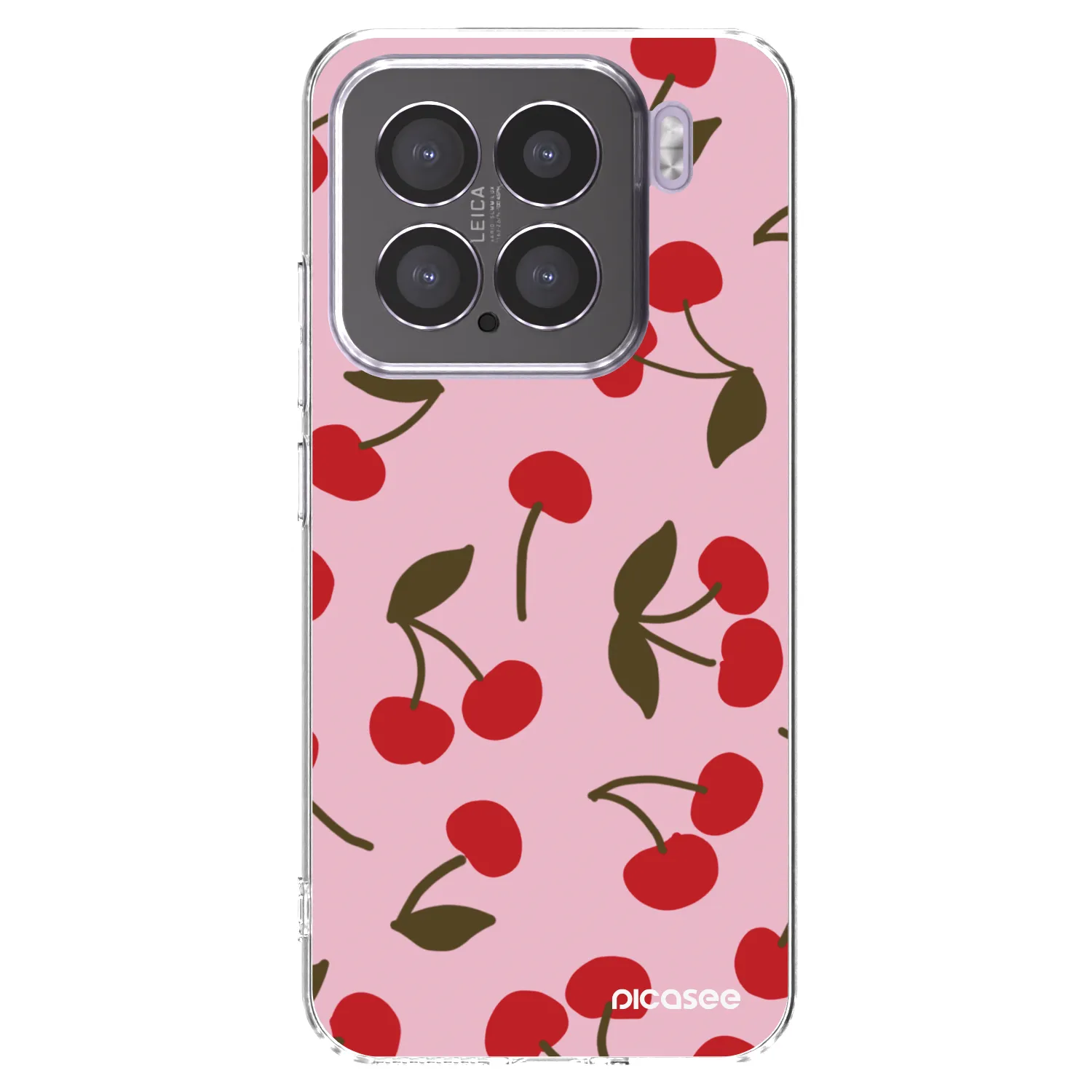 Picasee silikonowe przeźroczyste etui na Xiaomi 15 - Cherry