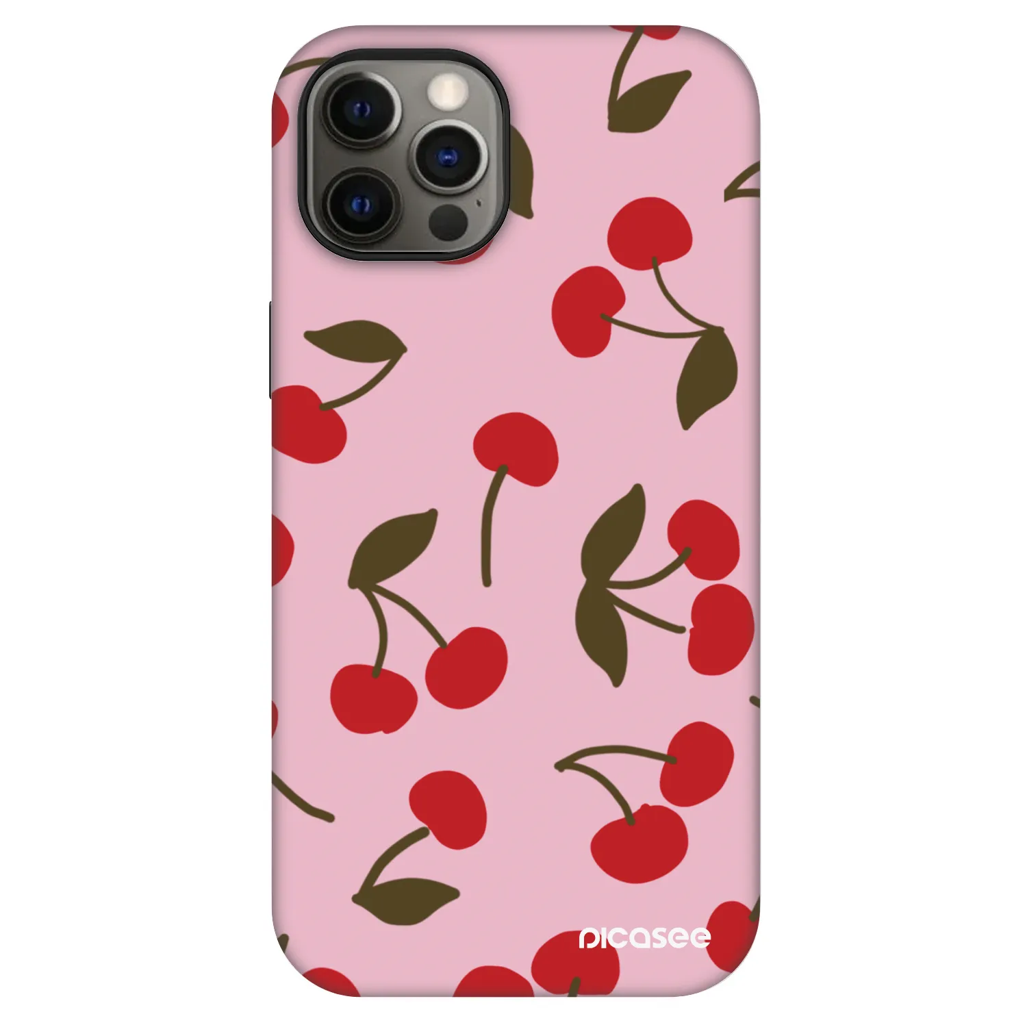Picasee Fashion Case MagSafe na Apple iPhone 12 - Cherry