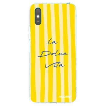 Picasee silikonowe przeźroczyste etui na Xiaomi Redmi 9A - Ladolcevita