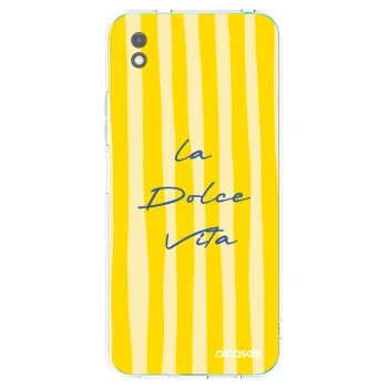 Picasee silikonowe czarne etui na Xiaomi Redmi 9A - Ladolcevita