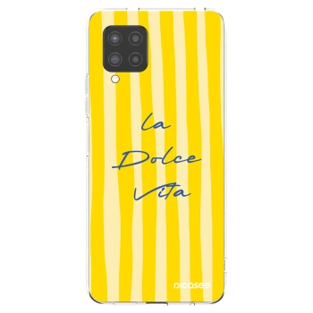Picasee silikonowe przeźroczyste etui na Samsung Galaxy A42 A426B - Ladolcevita