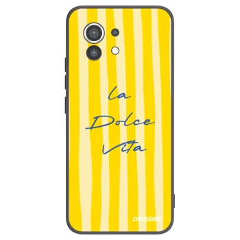 Picasee silikonowe czarne etui na Xiaomi Mi 11 - Ladolcevita