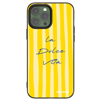 Picasee silikonowe czarne etui na Apple iPhone 13 Pro Max - Ladolcevita