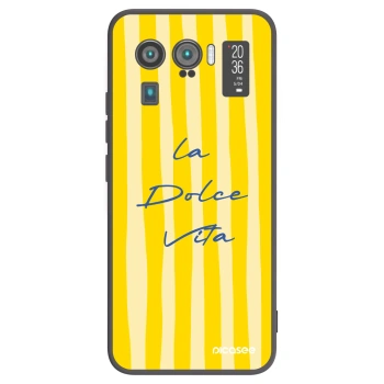 Picasee silikonowe czarne etui na Xiaomi Mi 11 Ultra - Ladolcevita