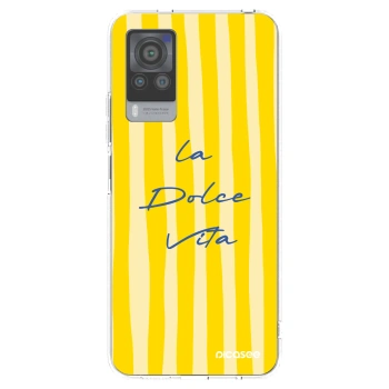 Picasee silikonowe przeźroczyste etui na Vivo X60 Pro 5G - Ladolcevita