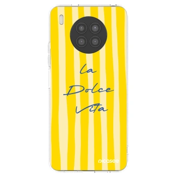 Picasee silikonowe przeźroczyste etui na Huawei Nova 8i - Ladolcevita