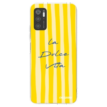 Picasee silikonowe przeźroczyste etui na Xiaomi Poco M3 Pro 5G - Ladolcevita