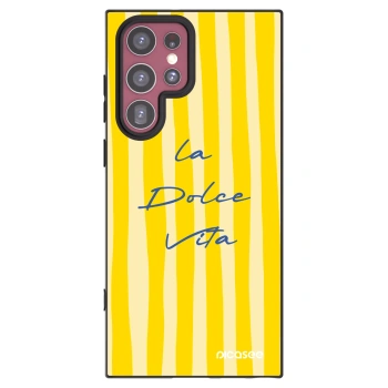 Picasee silikonowe czarne etui na Samsung Galaxy S22 Ultra 5G - Ladolcevita