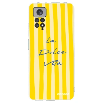 Picasee silikonowe przeźroczyste etui na Xiaomi Redmi Note 11S 4G - Ladolcevita