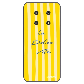 Picasee silikonowe czarne etui na Honor Magic4 Lite 5G - Ladolcevita