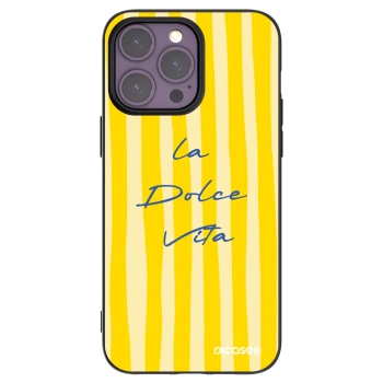 Picasee silikonowe czarne etui na Apple iPhone 14 Pro Max - Ladolcevita